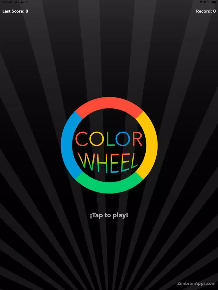 Color Wheel Zim iPad  स्क्रीनशॉट
