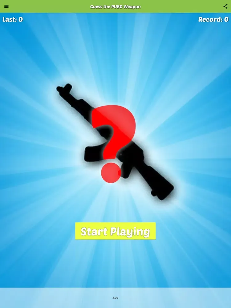 Guess the Weapon iPad  Screenshots