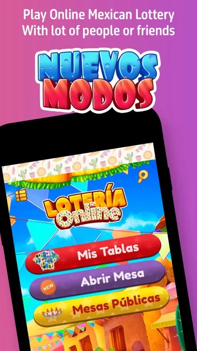 Capturas de tela do Online Mexican Lottery