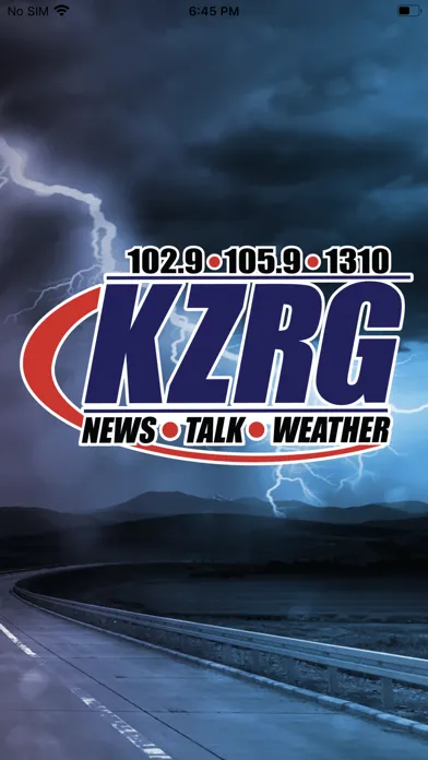 ภาพหน้าจอของ NewsTalk KZRG
