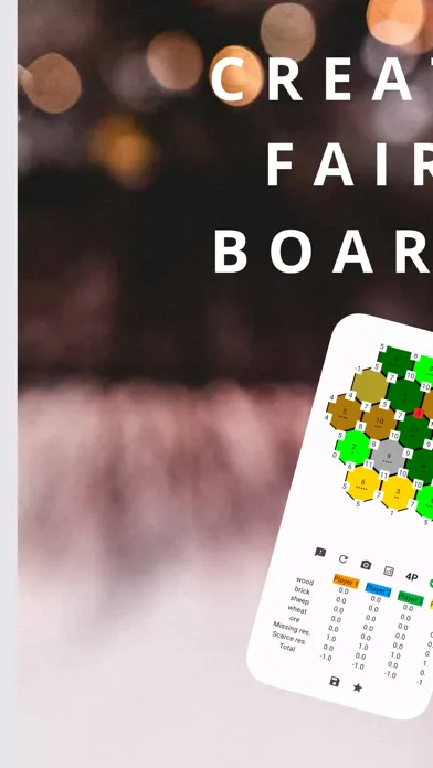 ภาพหน้าจอของ Settlers Boards & Analyzer