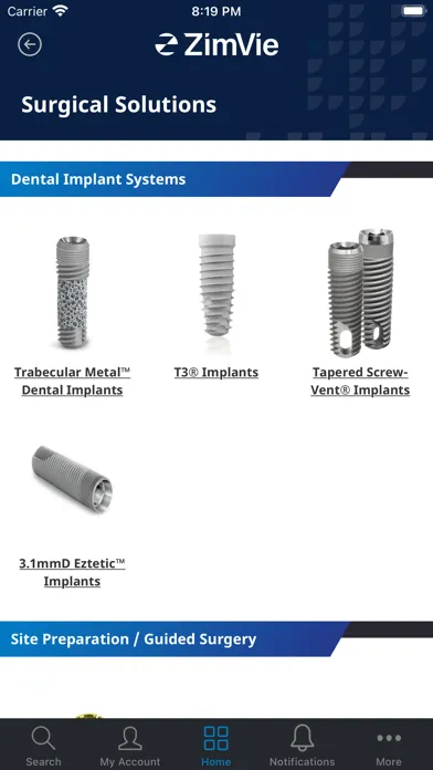 ZimVie Dental Education سکرین شاٹس