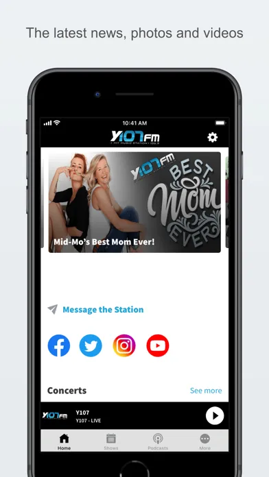 Screenshot di Y107 - 106.9 FM