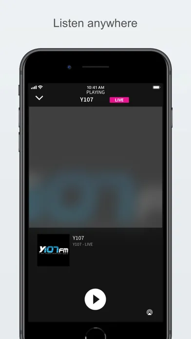 Screenshot di Y107 - 106.9 FM