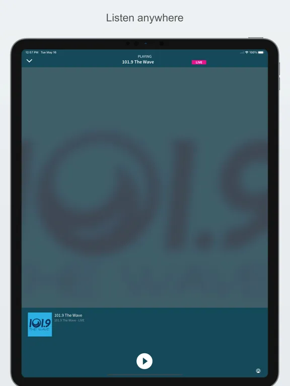 Скриншоты 101.9 The Wave iPad 
