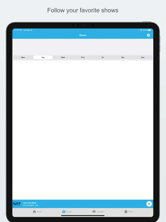 Скриншоты 101.9 The Wave iPad 