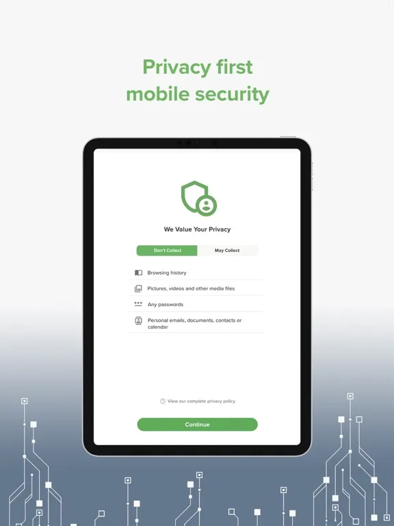 تصاویر Zimperium MTD iPad 