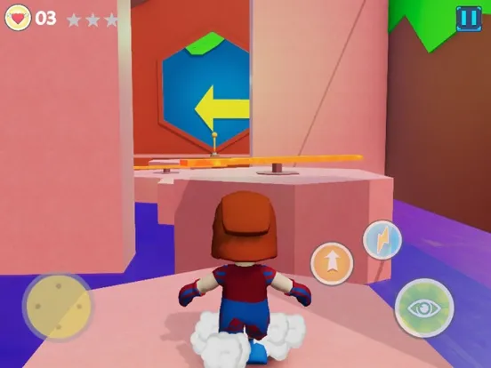 Tangkapan layar The Amazing Goofy Circus iPad 