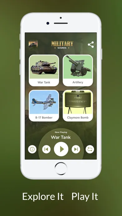 Military Sounds سکرین شاٹس