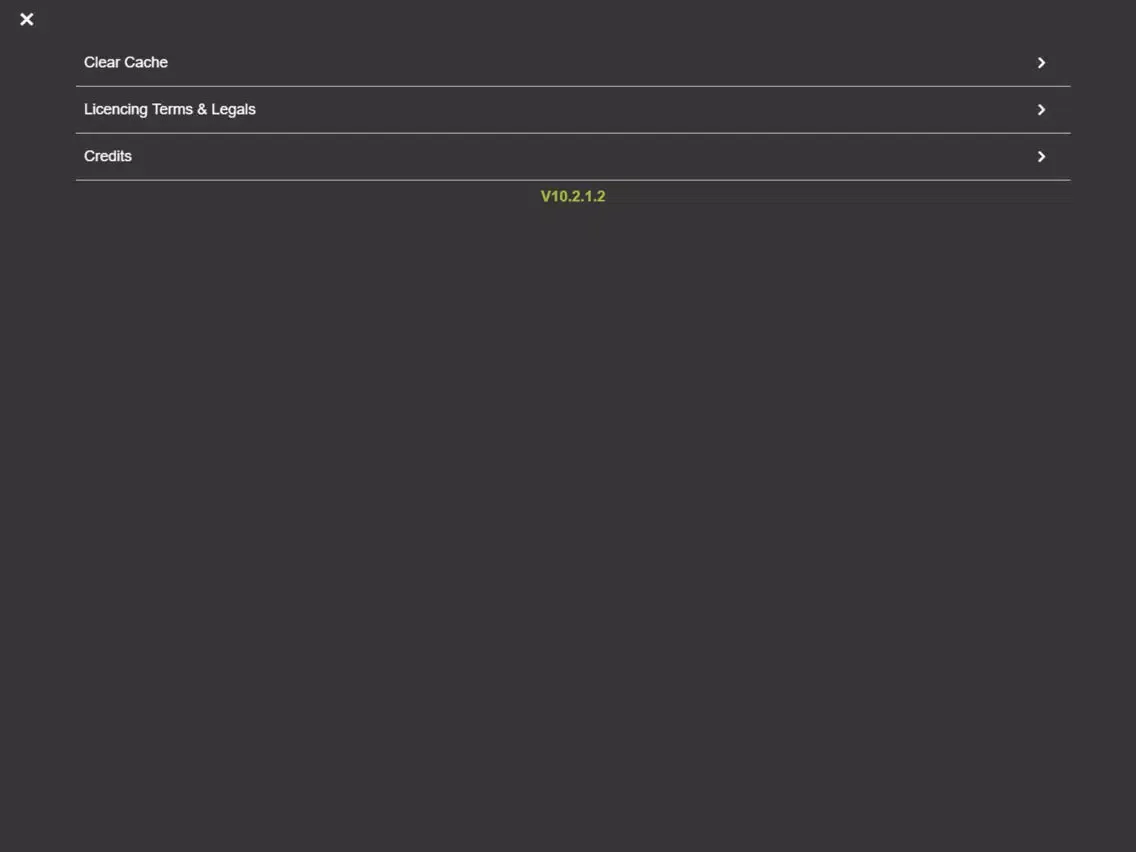 ภาพหน้าจอของ GSS Live iPad 