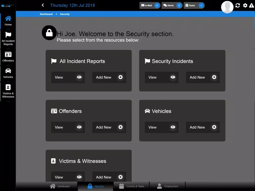 LodgIC.Live iPad  Screenshots