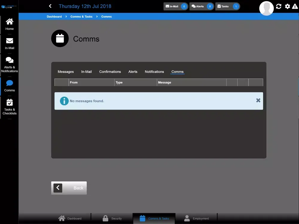 LodgIC.Live iPad  Screenshots