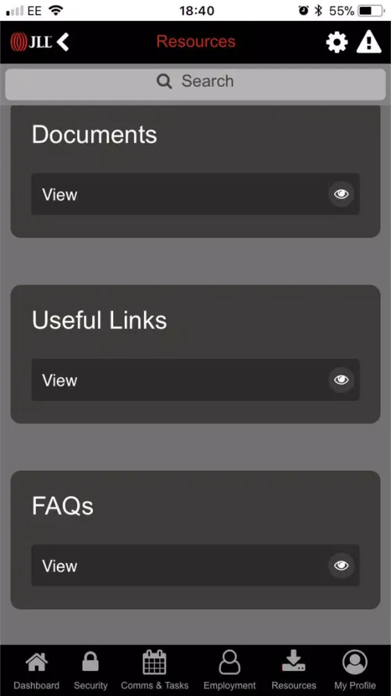 Screenshot di JLL NICC