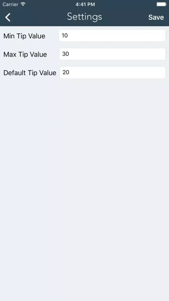 Tippen - Elegant tip calculator Screenshots