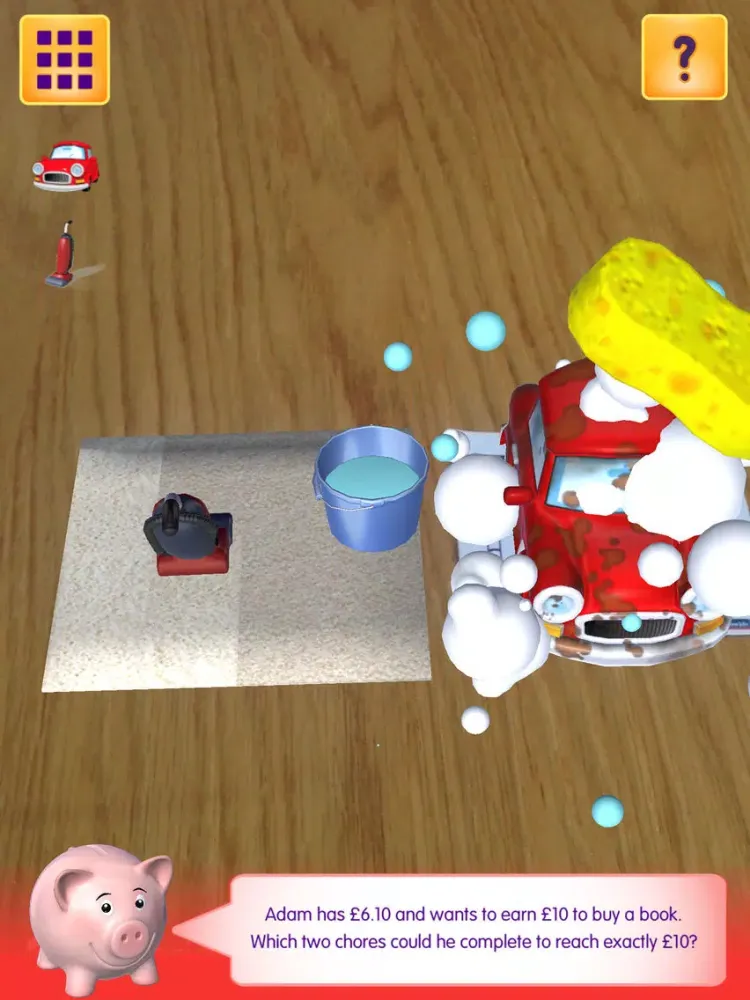 Capturas de tela do Piggy Pennies iPad 