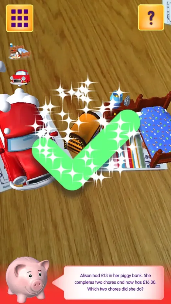 Capturas de tela do Piggy Pennies