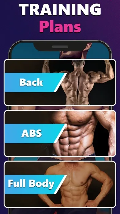 Tangkapan layar Home Fitness Workout App