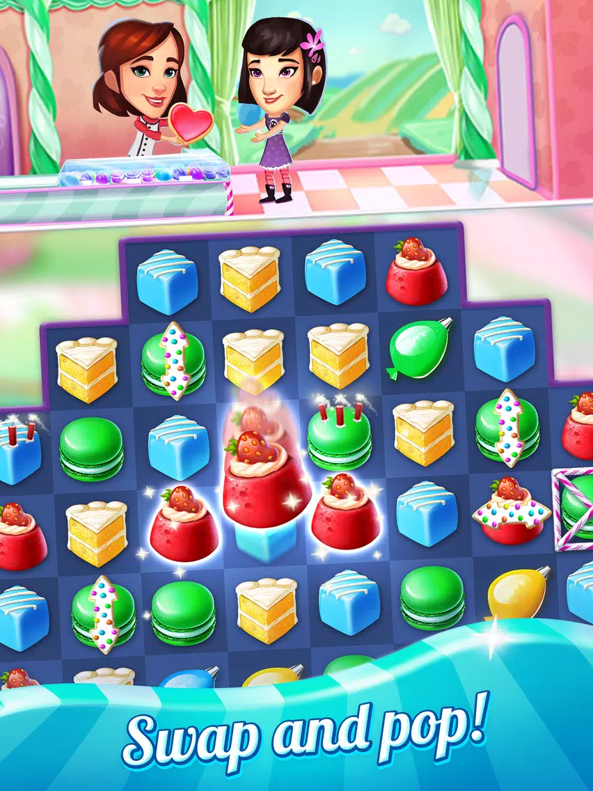 Crazy Cake Swap: Matching Game iPad  স্ক্রিনশট
