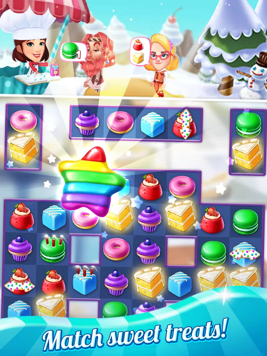 Crazy Cake Swap: Matching Game iPad  স্ক্রিনশট