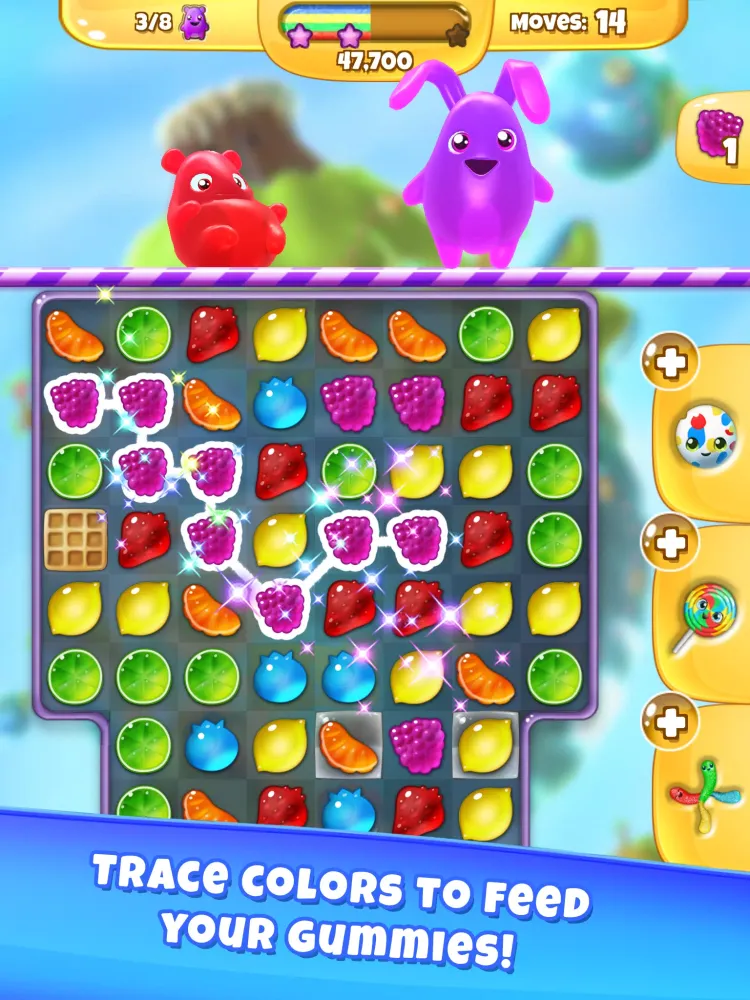Tangkapan layar Yummy Gummy