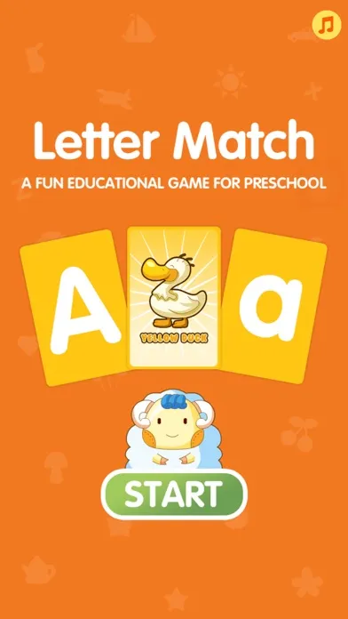 Zrzuty ekranu Letter Match Flash Cards (Letters game for preschool)