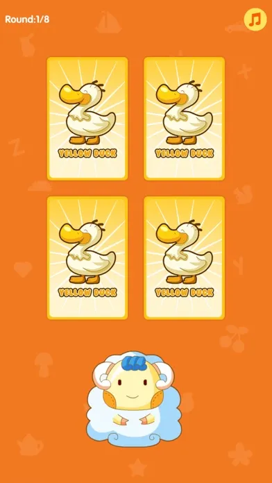 Zrzuty ekranu Letter Match Flash Cards (Letters game for preschool)