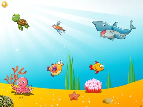 صور Colorful Sea (Sea Animals Puzzle Game for Kids) iPad 