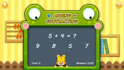 Basic Adding & Subtracting for Kids - The Yellow Duck Early Learning Series Ekran Görüntüleri