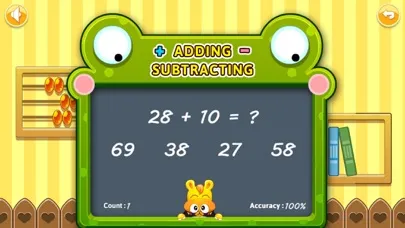 Basic Adding & Subtracting for Kids - The Yellow Duck Early Learning Series Ekran Görüntüleri