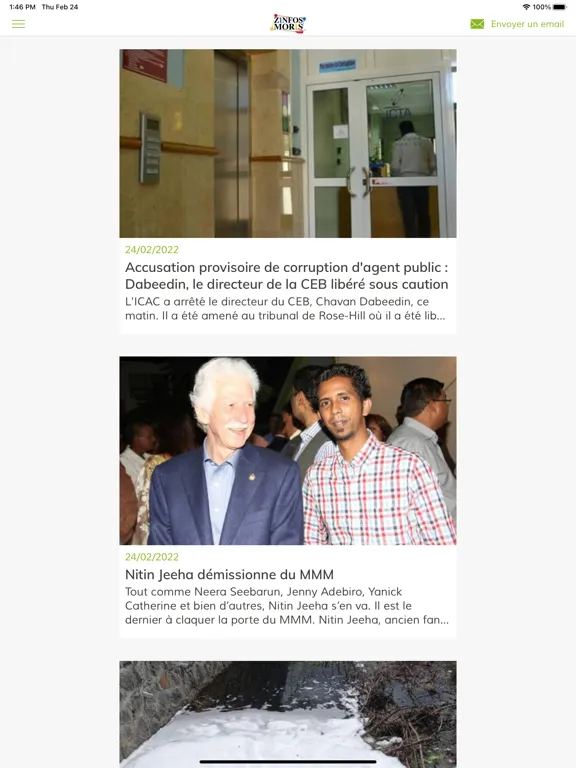 Zinfos Moris iPad  Screenshots
