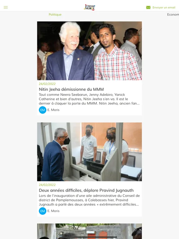 Zinfos Moris iPad  Screenshots