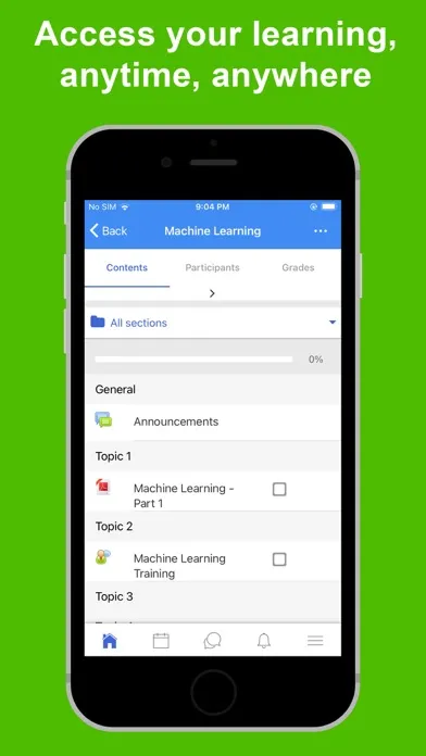 Capturas de tela do Zing Learn