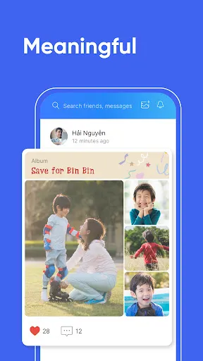 Ảnh chụp màn hình của Zalo