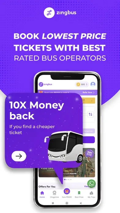 zingbus:Book Bus Ticket Online Screenshots