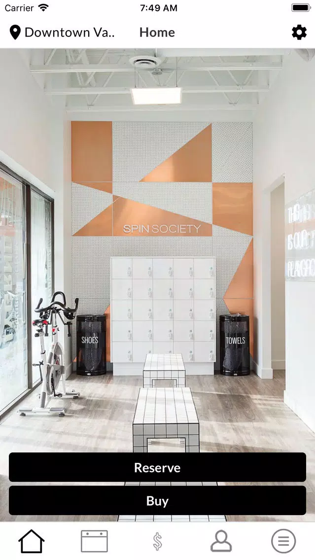 Tangkapan layar Spin Society Studio