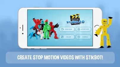 ภาพหน้าจอของ StikBot Studio 2.0