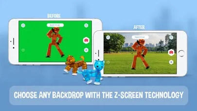 ภาพหน้าจอของ StikBot Studio 2.0