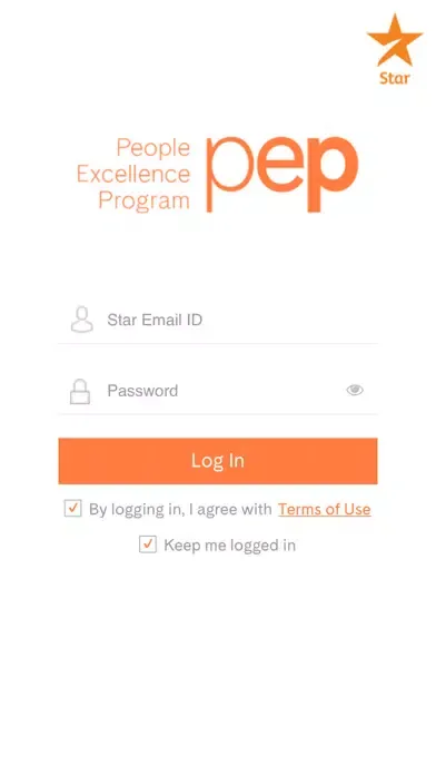 Tangkapan layar Star PEP