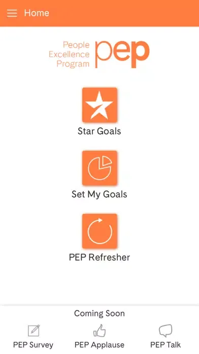 Tangkapan layar Star PEP