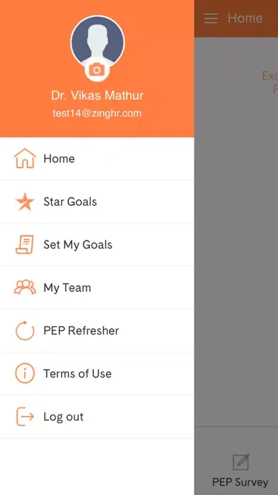 Tangkapan layar Star PEP