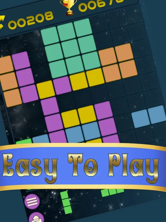 Blokz, block puzzle game iPad  سکرین شاٹس