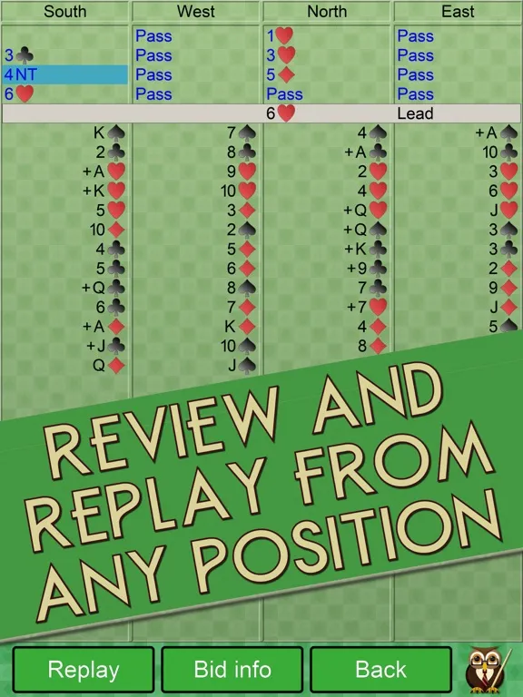 صور Bridge V+, bridge card game iPad 