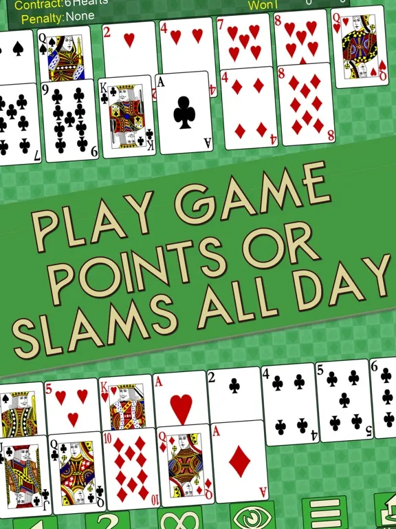 صور Bridge V+, bridge card game iPad 