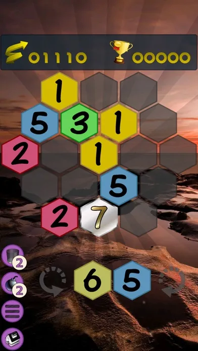 Get To 7, hexa puzzle game Screenshots