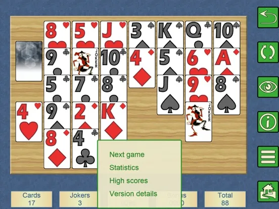 HomeRun, fun card solitaire iPad 应用截图