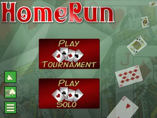 HomeRun, fun card solitaire iPad 应用截图