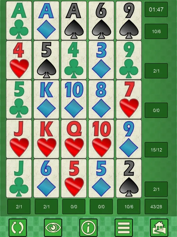 Poker Solitaire V+ iPad  스크린샷