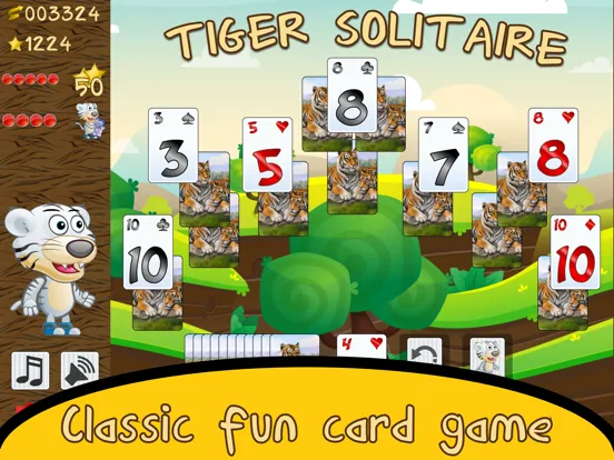 Tiger Solitaire, fun card game iPad  স্ক্রিনশট