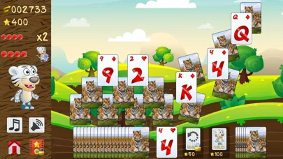 Tiger Solitaire, fun card game স্ক্রিনশট