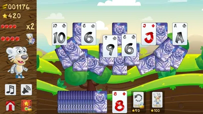 Tiger Solitaire, fun card game স্ক্রিনশট